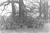 Communications Platoon, near Hungerford. (J. Reeder)