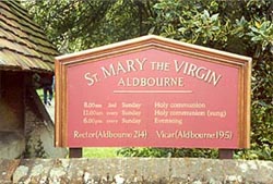 The village of Hambleden, Buckinghamshire masqueraded as Aldbourne, Wiltshire.
